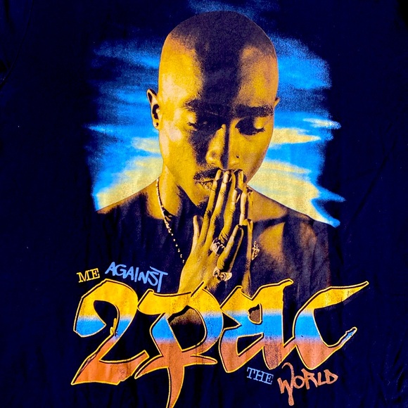 2pac "Me Against The World" Graphic T-Shirt - Size Extra Large XL - NWT - Picture 2 of 2